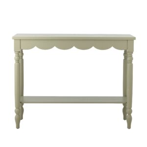 Creative Collection - Salla Konsolbord, Grøn, Fyrretræ - L106 Ã H81 Ã B36 cm